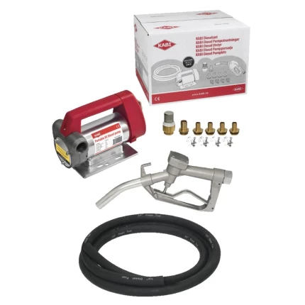 Dieselpumpesæt m/manuel pistol 40 ltr/min 24V