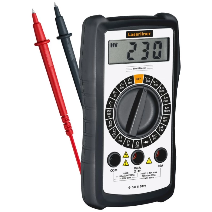 Laserliner MultiMeter universal t/hjem og hobby