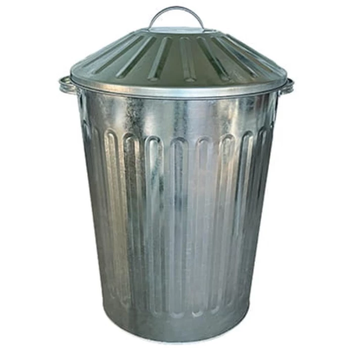 Fodertønde M/Låg Galv. 46L