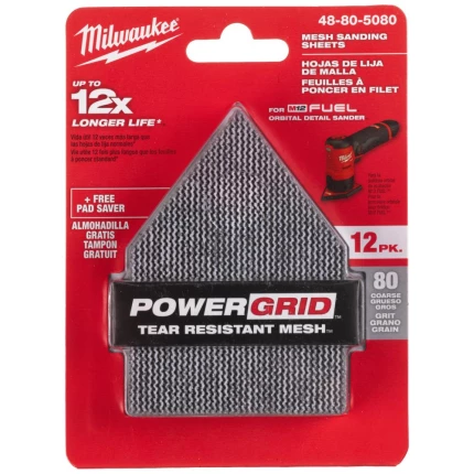 Slibepapir HL mesh 67×92mm, 13ark