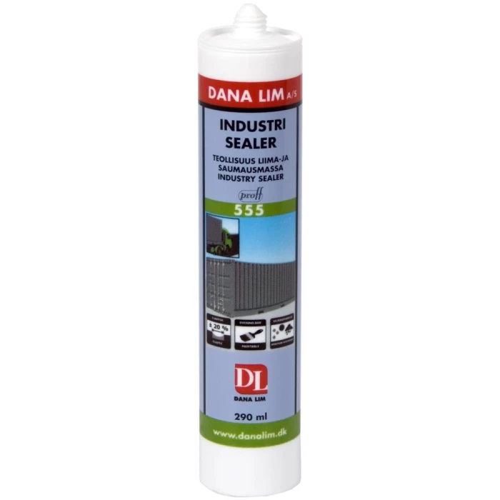 Danalim Industri Sealer 555 fugelim hvid 290 ml