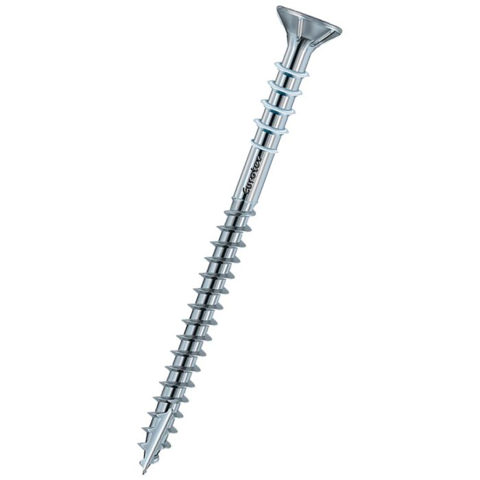 Justitec træskrue blågalv. TX25 6,0×160, pk/100
