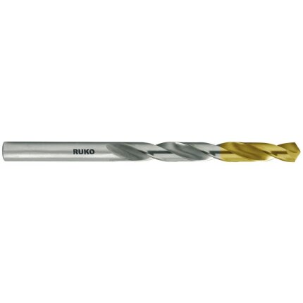 Spiralbor DIN338N HSS m/TiN-coatet spids Spiralbor DIN338N HSS m/TiN-coatet spids