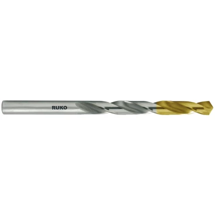 Spiralbor DIN338N HSS m/TiN-coatet spids Spiralbor DIN338N HSS m/TiN-coatet spids