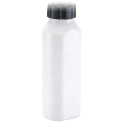 Flaske t/rengøringsmiddel 1ltr, u/låg