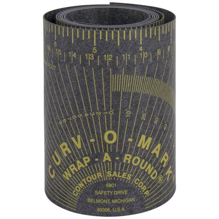 Curv-O-Mark WrapAround 164GG grå M f/3-6″ rør