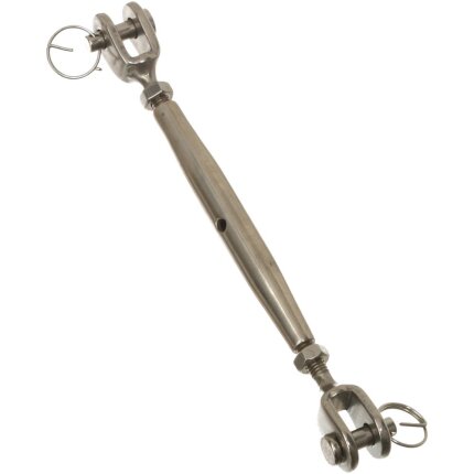 Vantskrue A4 gaffel/gaffel 6mm