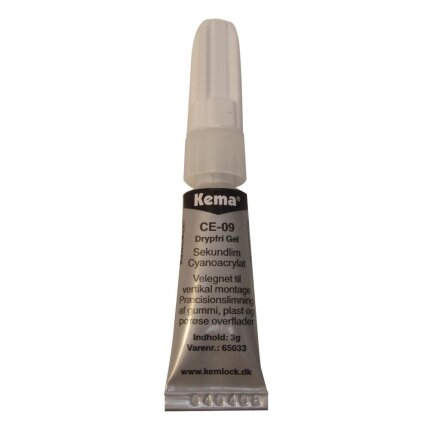Kemlock cyanoacrylat-lim CE-09 3ml