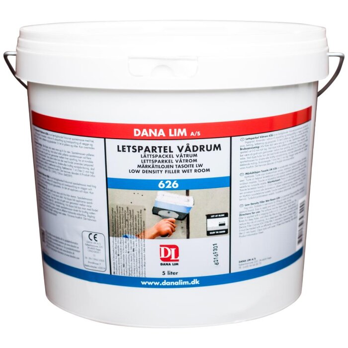 Danalim Letspartel Vådrum 626 5 ltr