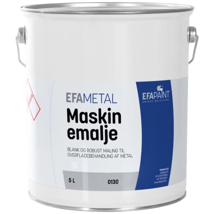 Maskinemalje 0130 RAL7016 antracitgrå 5 ltr Maskinemalje 0130 Hardi rød 5 ltr