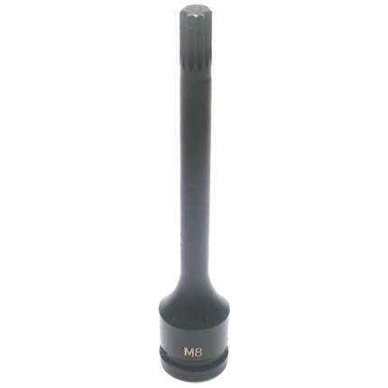 Krafttop lang 1/2″ firk. M8 XZN
