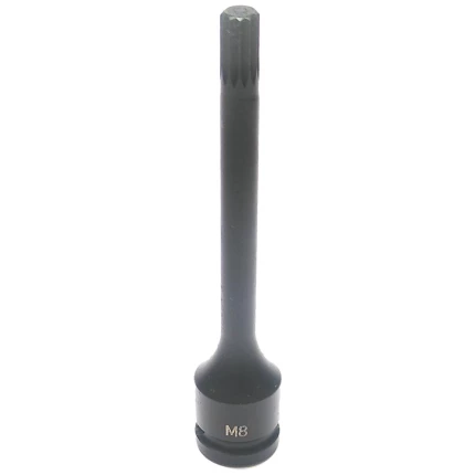 Krafttop lang 1/2″ firk. M8 XZN
