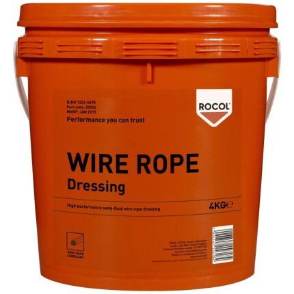 Wire Rope Dressing wiresmøremiddel 4kg
