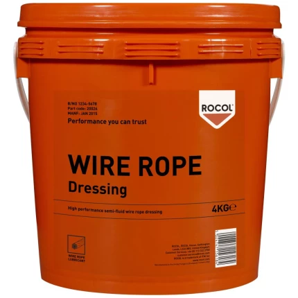 Wire Rope Dressing wiresmøremiddel 4kg