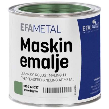 Maskinemalje 0130 6011 resedagrøn 3/4 ltr