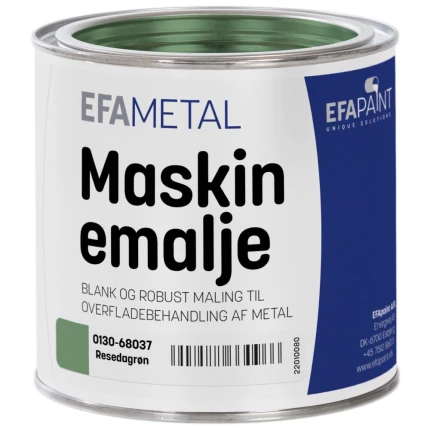 Maskinemalje 0130 6011 resedagrøn 3/4 ltr