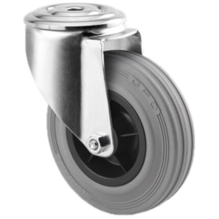 Drejehjul 3470 PIR 160 P30-13 grå