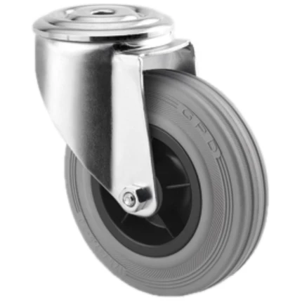 Drejehjul 3470 PIR 160 P30-13 grå