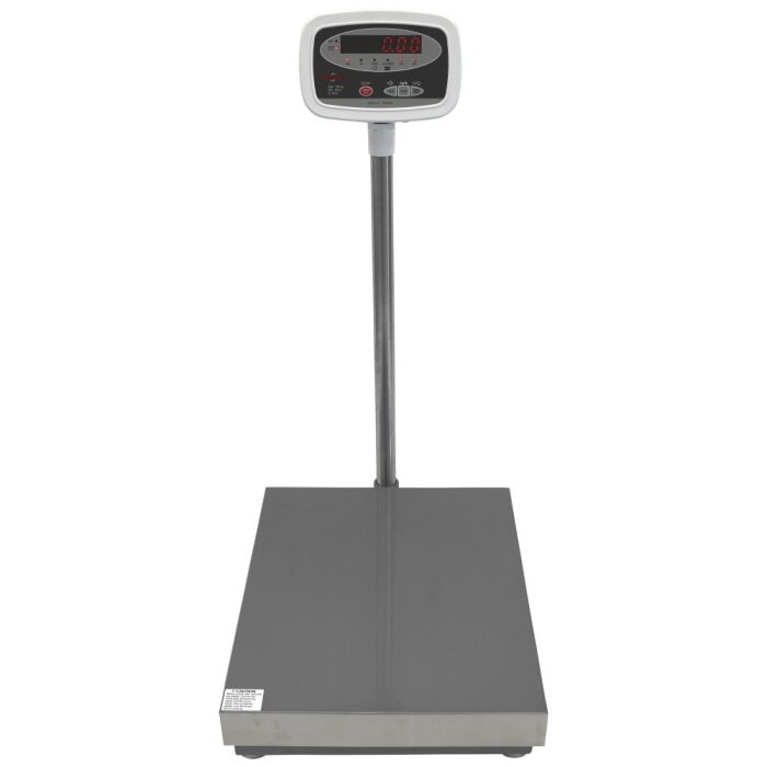 Gulvvægt 60 kg ±10 g, 560×458 mm vejeplade