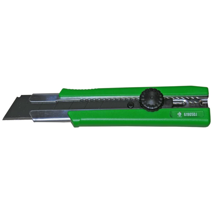 DJ TOOLS kniv m/skruelås, 25mm sort knæk-af blad