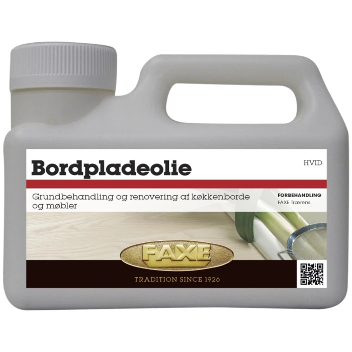 Faxe bordpladeolie hvid 0,5 ltr