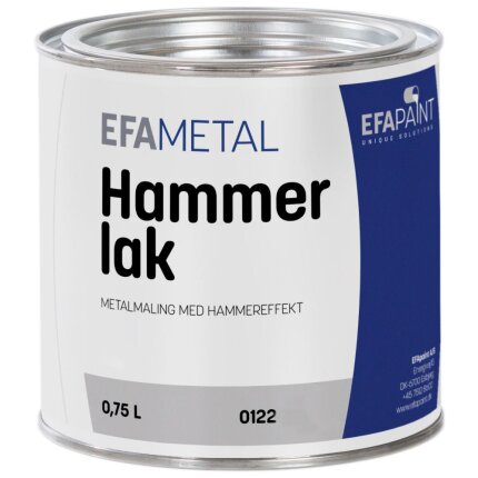 Hammerlak 0122 lys blå 3/4 ltr
