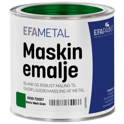 Maskinemalje 0130 Deutz mørk grøn 3/4 ltr