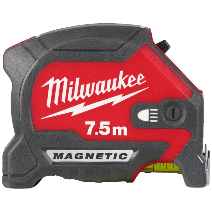 Båndmål magnetisk m/LED-lys 7,5m