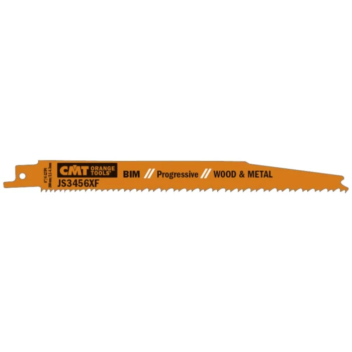 CMT bajonetsavklinge JS3456XF 200mm 6/12tpi, 5stk