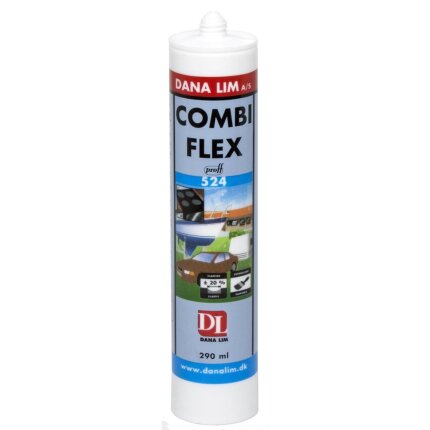 Combi flex 524 MS-polymer fugemasse hvid 290 ml Combi flex 524 MS-polymer fugemasse hvid 290 ml