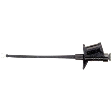 Bananstik 1060 sort 4 mm Bananstik 1060 sort 4 mm