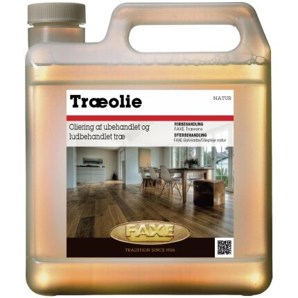 Faxe træolie natur 1 ltr