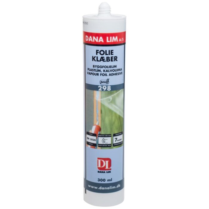 Danalim Folieklæber 298 dispersionsklæber 300 ml