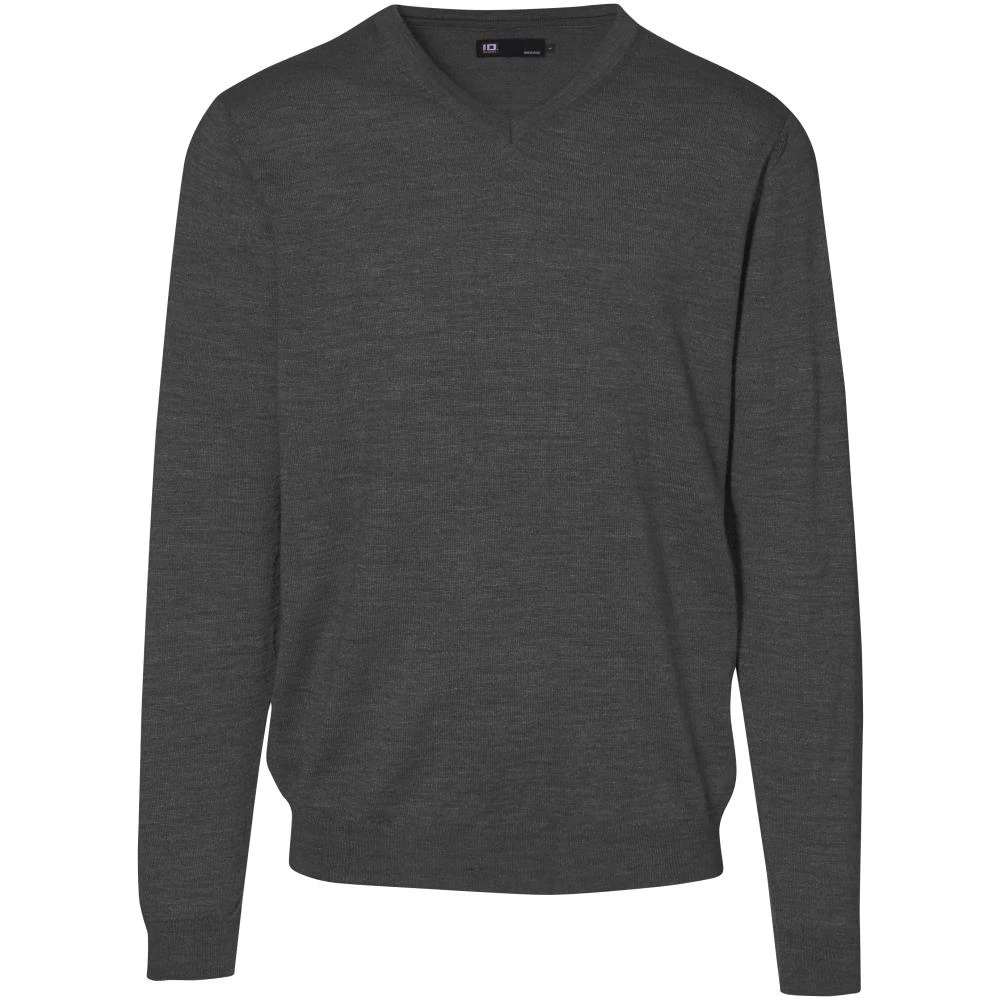 Pullover herre 0640 koks mel. XL Pullover herre 0640 koks mel. XL