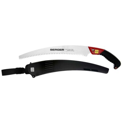 Berger 64850 grensav buet 330mm klinge, m/skede