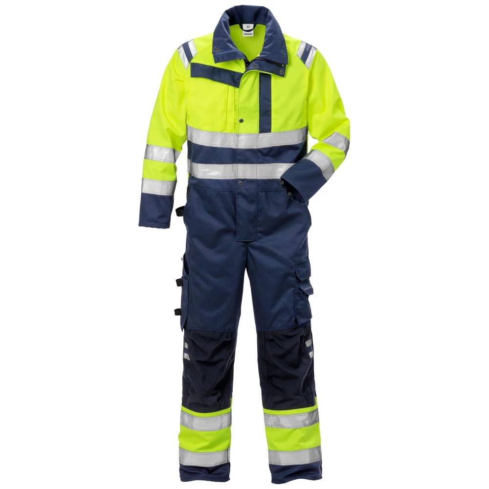 Hi-Vis kedeldragt kl.3 8026 gul/marine 2XL Hi-Vis kedeldragt kl.3 8026 gul/marine 2XL