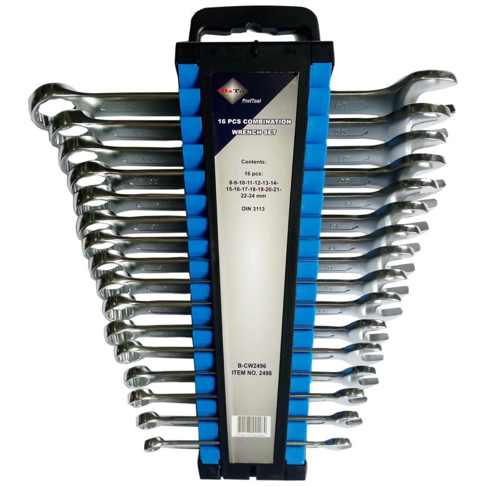 Ringgaffelnøglesæt 8-24mm 16dele Ringgaffelnøglesæt 8-24mm 16dele