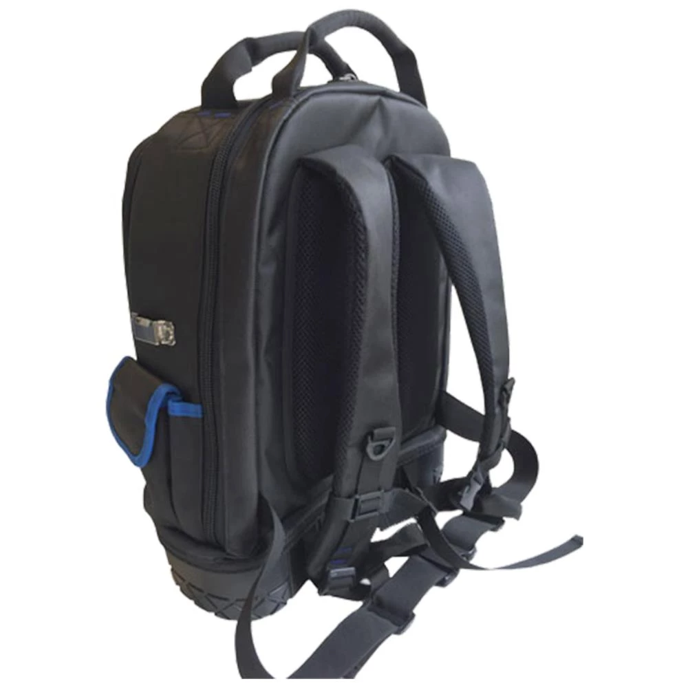 Værktøjs-rygsæk tekstil m/plastbund 46×36×18cm Værktøjs-rygsæk tekstil m/plastbund 46×36×18cm