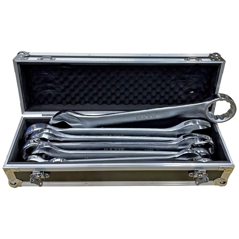 Ringgaffelnøglesæt 55-85mm, 7stk Ringgaffelnøglesæt 55-85mm, 7stk