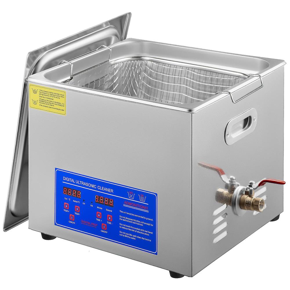 Ultralydsrenser 40kHz 360W, kar 33×30×15cm, 15ltr Ultralydsrenser 40kHz 360W, kar 33×30×15cm, 15ltr