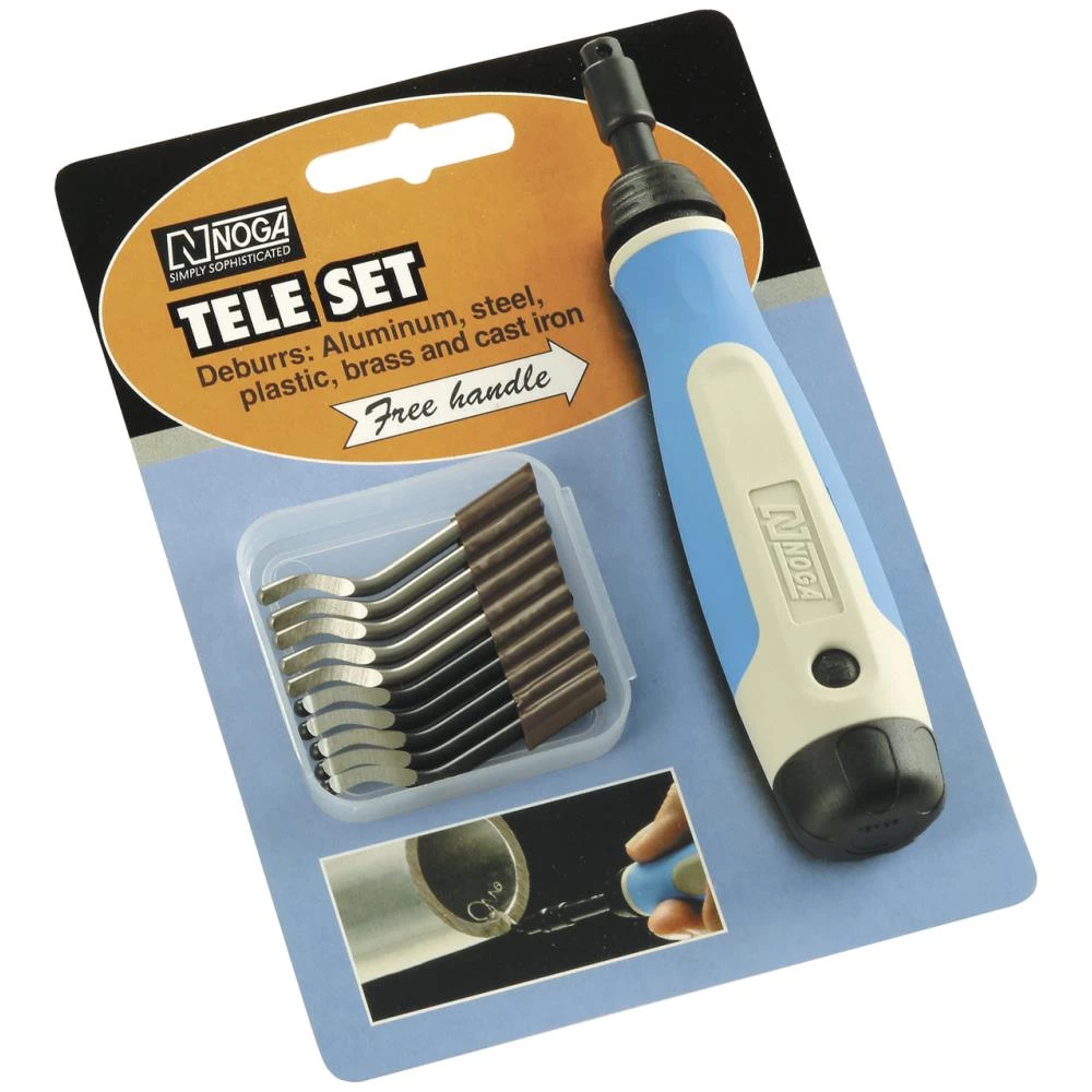 Noga afgratersæt NG8350 m/2×5 klng. Noga afgratersæt NG8350 m/2×5 klng.