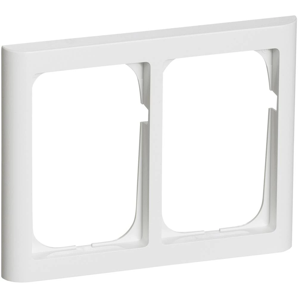 Ramme Fuga 63 Softline 2×1,5 modul hvid Ramme Fuga 63 Softline 2×1,5 modul hvid