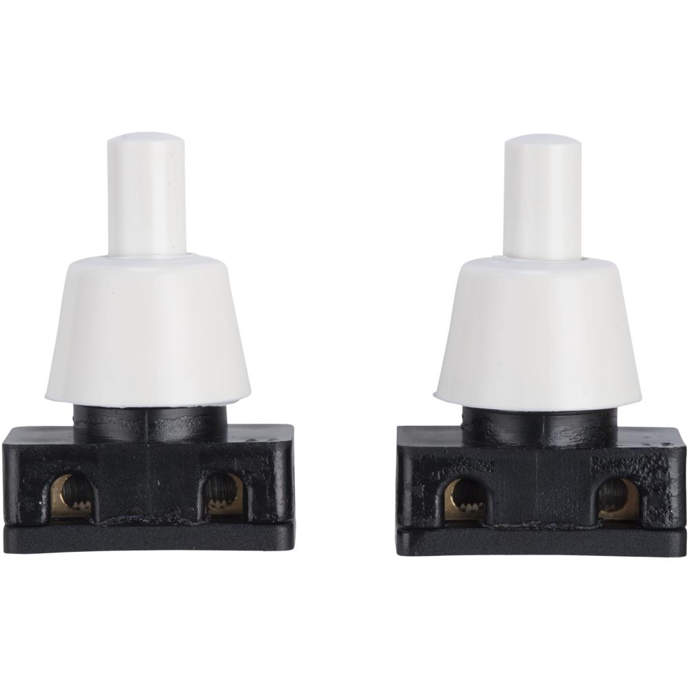 Trykafbryder hvid/hvid Trykafbryder hvid/hvid