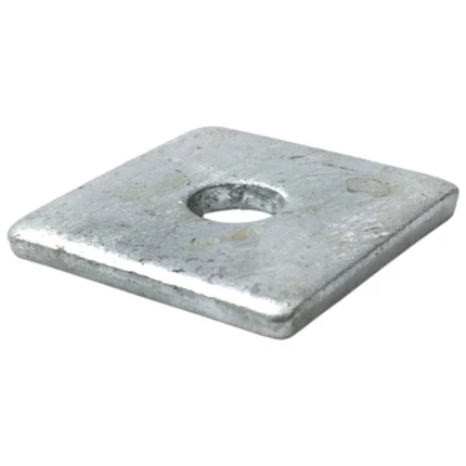 Spændeplade 4kt DIN436 FZV M22 70×70, pk/10 Spændeplade 4kt DIN436 FZV M22 70×70, pk/10