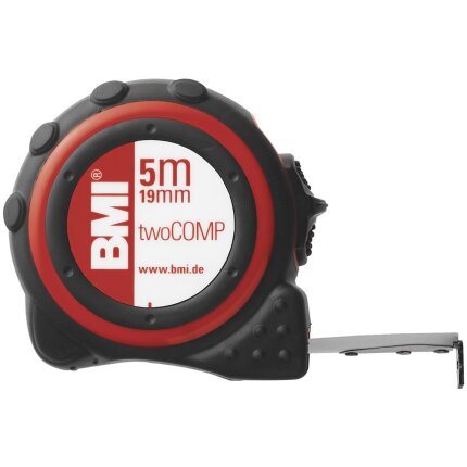 Lommebåndmål BMI twoComp 19 mm 5 mtr