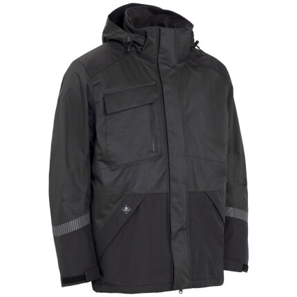 Arbejdsjakke stretch 186000 kongeblå/sort 5XL
