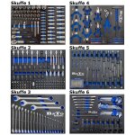 Værktøjsvogn Bato m/358 dele værktøj Værktøjsvogn Bato m/358 dele værktøj