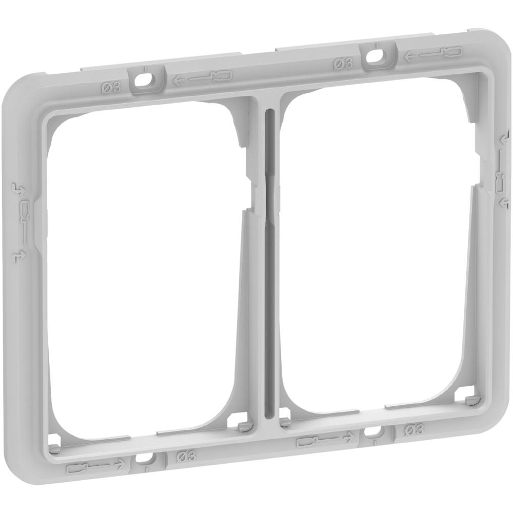 Monteringsramme Fuga teknisk 2×1,5 modul Monteringsramme Fuga teknisk 2×1,5 modul