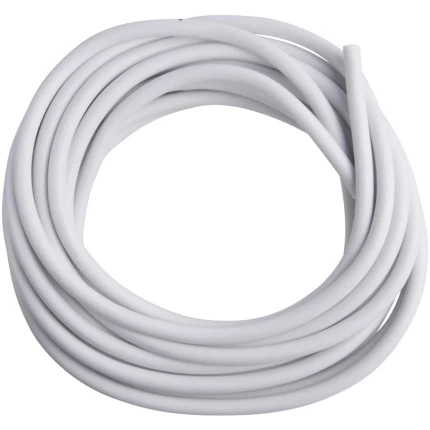 Plastkappeledning rund 3G0,75 mm² hvid