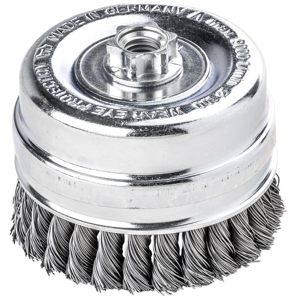 Kopbørste snoet stål Kopbørste snoet stål